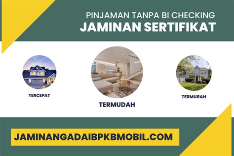 Take Over Pinjaman Jaminan Sertifikat Rumah Tanpa Bi Checking Di Jogja Pinjol 2023/2024: Take Over Pinjaman Jaminan Sertifikat Rumah Tanpa Bi Checking Di Jogja