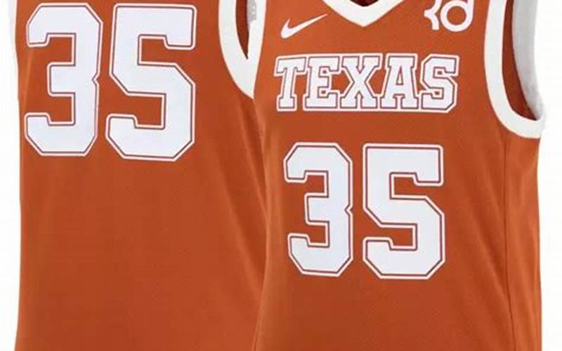 Kevin Durant With Texas Jersey