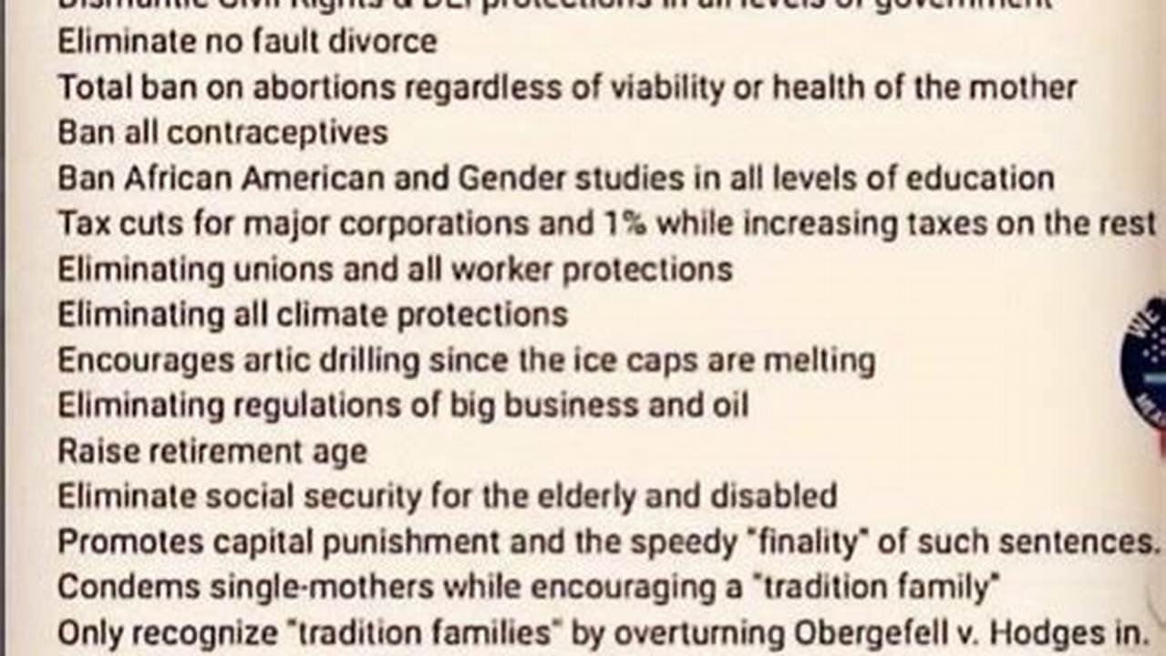 Key Points Of Project 2025 Summary Pdf