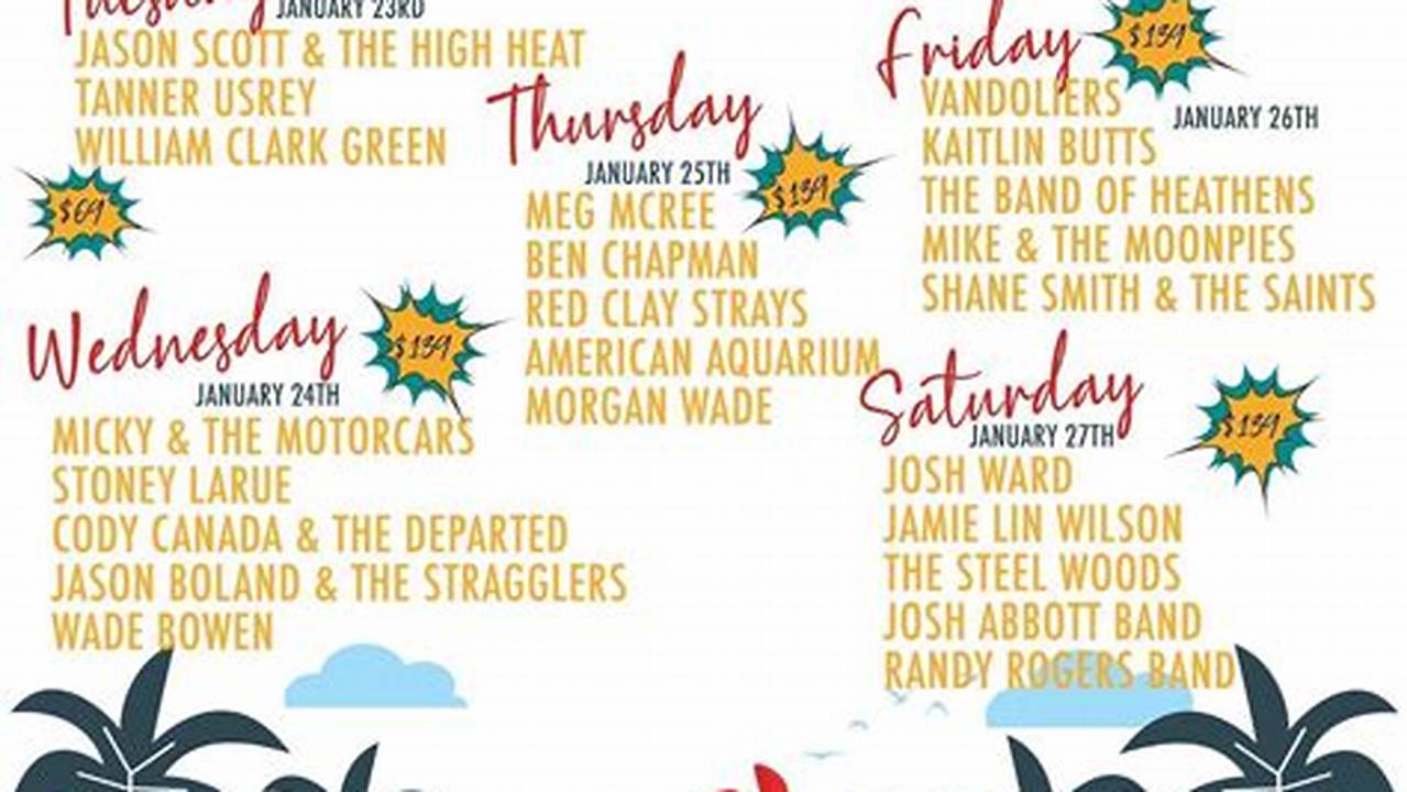 Key West Concerts 2024