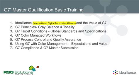 Key Benefits of Using G7 for GD Management