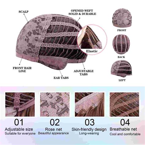 Key Cap Constructions for Long Wigs