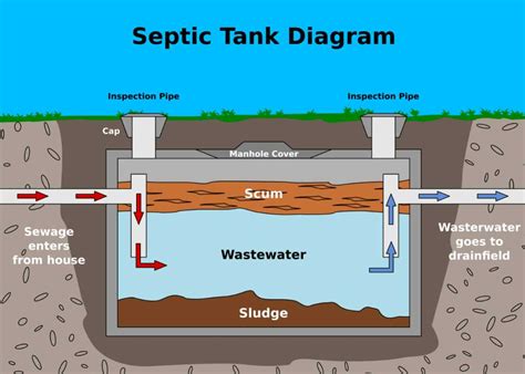 Key Connections and Circuits in Septic Tank Electrical Wiring Diagram