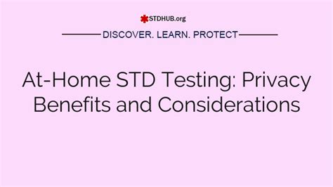 Key Considerations for At-Home Testing