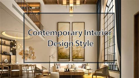 Key Contemporary Interior Design Style Characteristics