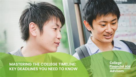 Key Deadlines You Need to Know