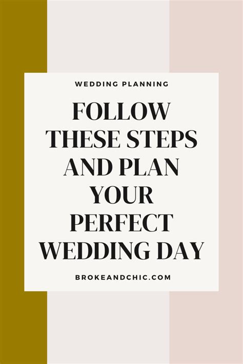 Key Decisions for Your Perfect Wedding Day