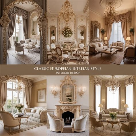 Key Elements of European Style Interior Design