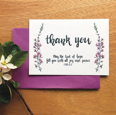 Key Elements of a Heartfelt Religious Thank You Note