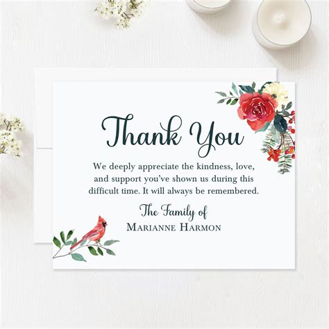 Key Elements of a Heartfelt Thank You For Sympathy Gift Note