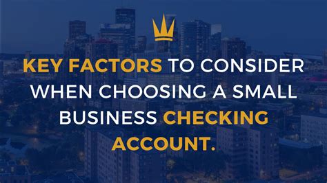 Key Factors to Consider When Choosing Your Checking Account