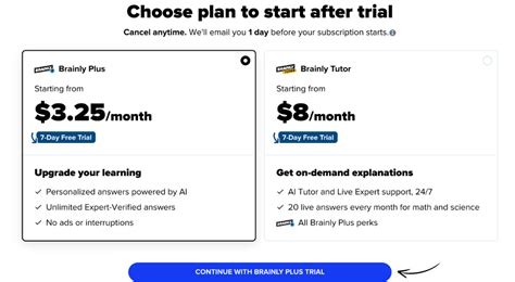 Key Features of Brainly Plus