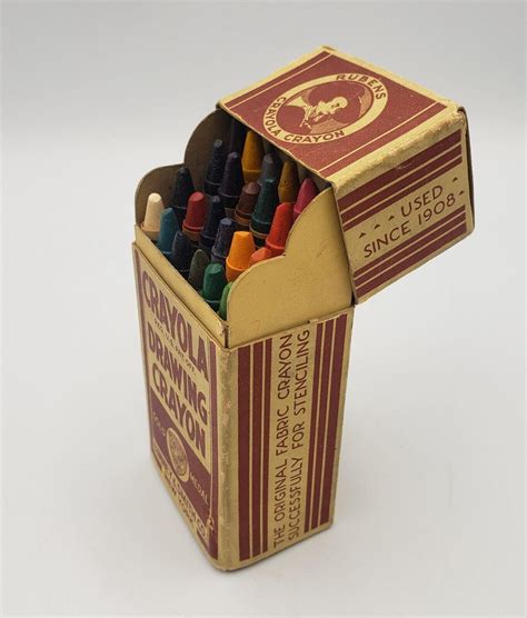 Key Features of Early Crayola Boxes