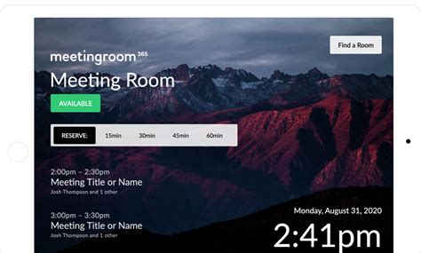 Key Features of Effective Meeting Room 365 Booking Software