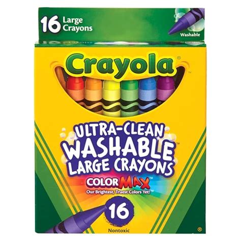 Key Features of Washable Crayons