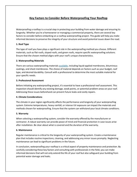 Key Features to Consider Beyond Waterproofing