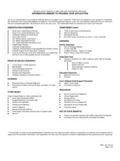 Key Information Needed for Your Application