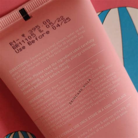 Key Ingredients To Look For In A Face Wash