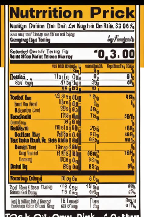 Key Ingredients and Nutritional Breakdown