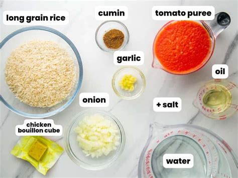 Key Ingredients for Authentic Mexican Rice