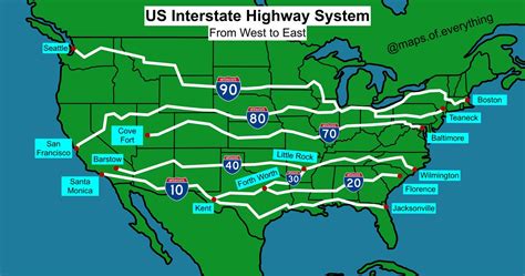 Key Interstates and Road Conditions
