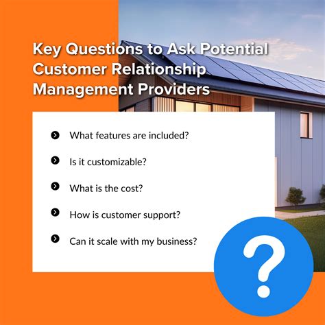 Key Questions to Ask Potential Providers