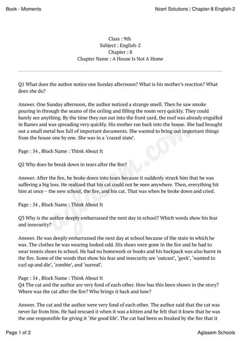 Key Strategies to Tackle Class 9 English Question Answer