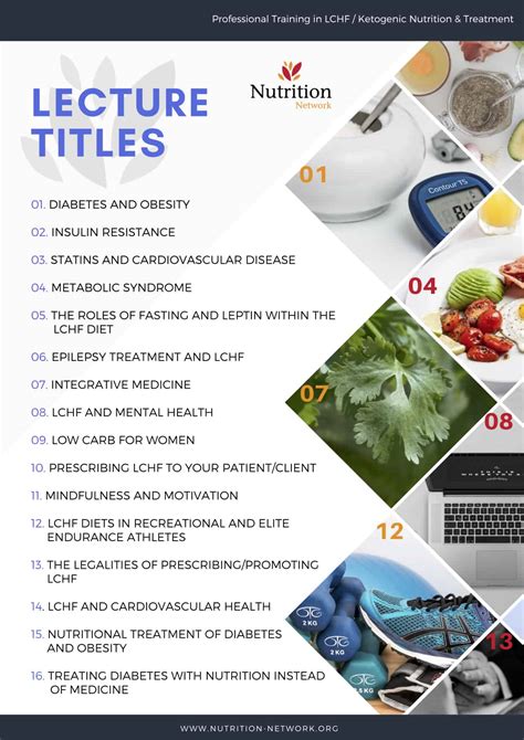 Key Topics Covered in Clinical Nutrition Lectures