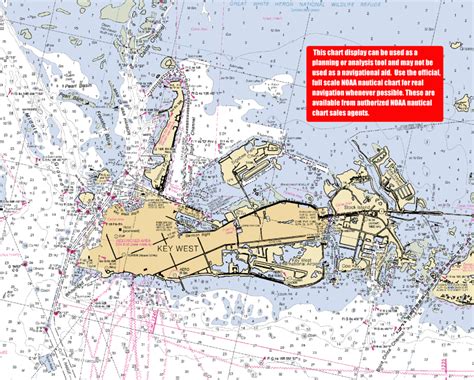 Key West Nautical Chart