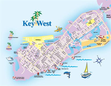 Key West map