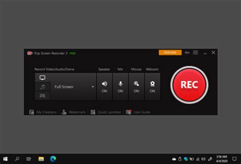 Key lineament of IObit Screen Recorder