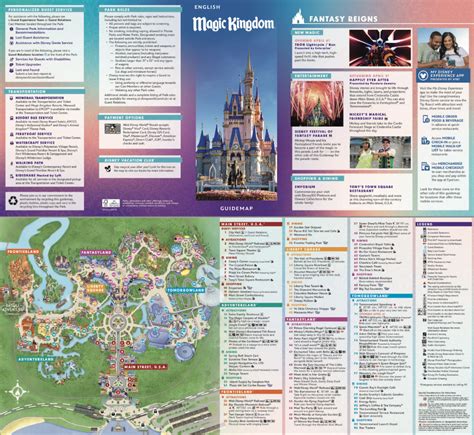 Key principles of MAP: A Map Of Disney World