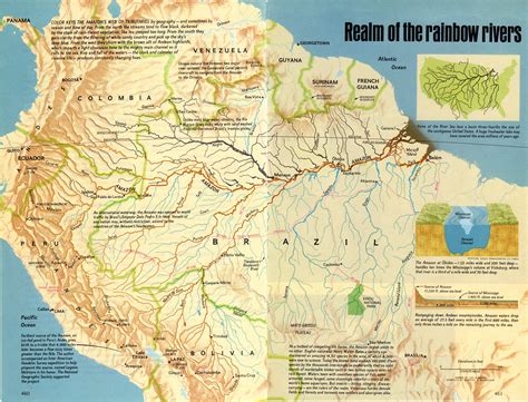 Map of Amazon River