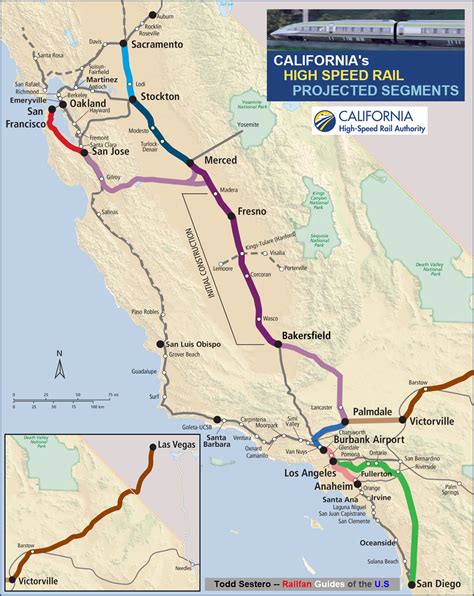 California High Speed Rail Map