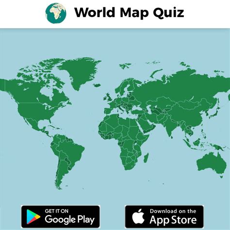 MAP Country Of The World Map Quiz
