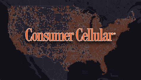MAP Coverage Map For Consumer Cellular