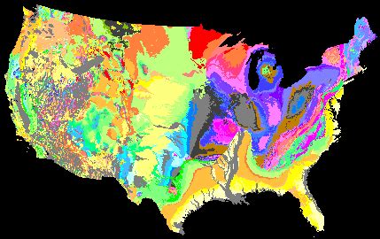 Geologic Map Of United States