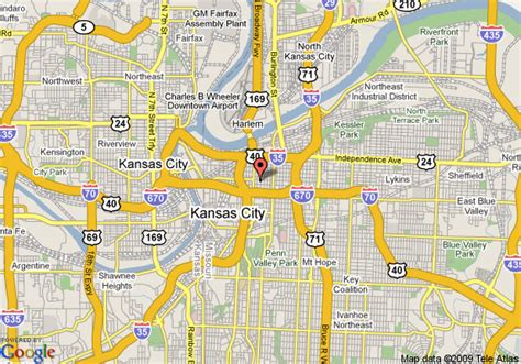 Google Map of Kansas City
