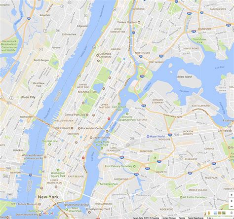 Google Map of New York