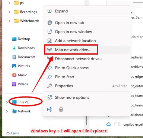 Key Principles of MAP and How to Map to Network Drive