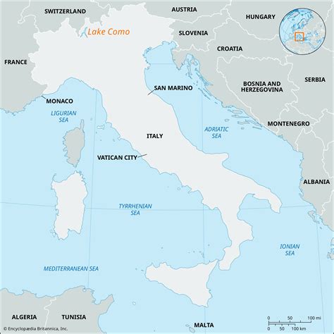 Lake Como Map