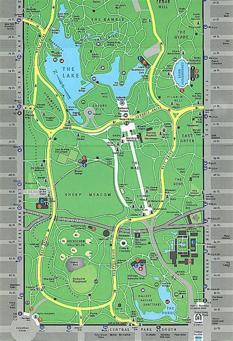 Central Park Map