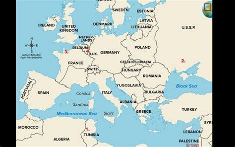 Key principles of MAP Map Of Europe In Ww2