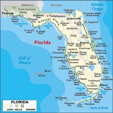 MAP Map Of Florida Fort Walton Beach
