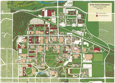 Iowa State Campus Map