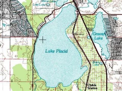 MAP Map Of Lake Placid Fl