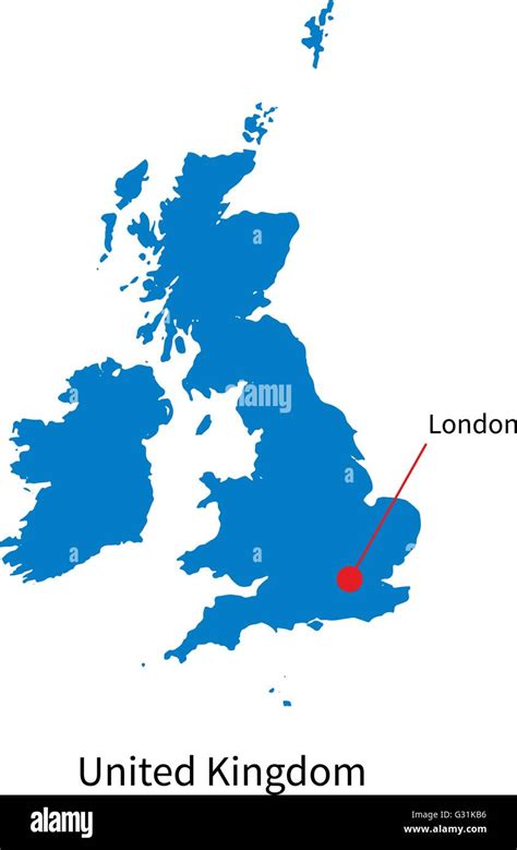 Map of London United Kingdom