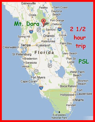 MAP of Mt Dora