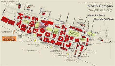 Map of NC State Campus