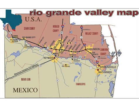 MAP Map Of Rio Grande Valley